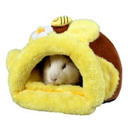 Ludlz Guinea Pig Bed Toy Cage House Accessories Nest Hedgehog Hamster Supplies Sugar Glider Ferret Rat Bed Toy Small pet Animals