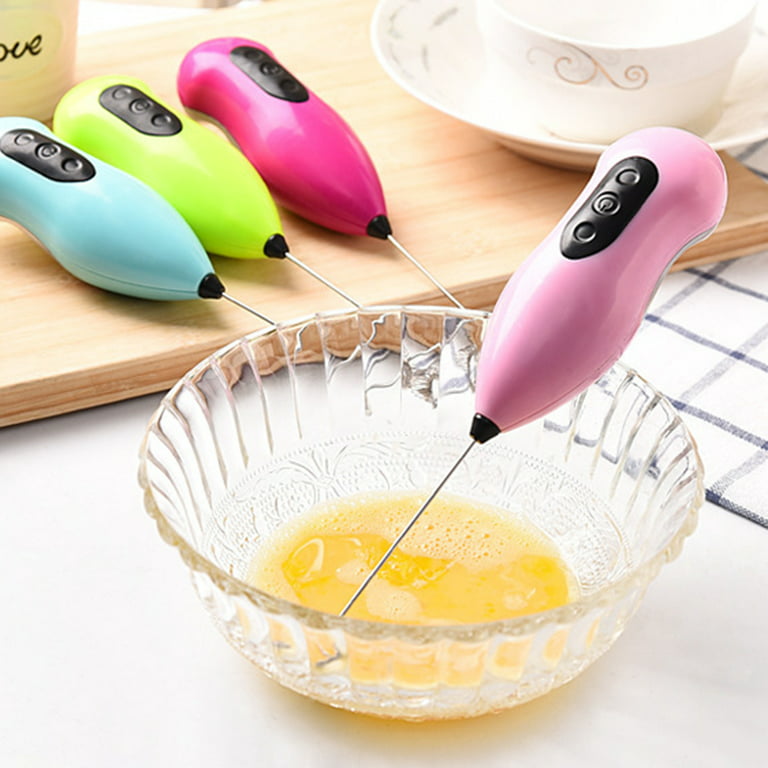 Ludlz Handheld Milk Frother, Electric Hand Foamer Blender for Drink Mixer,  Perfect for Bulletproof coffee, Matcha, Hot Chocolate, Milk Whisk Frother 