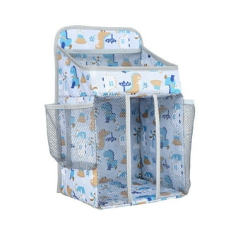 Baby Diaper Caddy Organizer - Large Baby Organizers and Storage for Nursery  - Portable Diaper Basket for Changing Station - Fits Changing Table - Baby