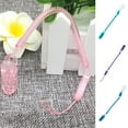 thumbnail image 1 of Ludlz Infant Baby Dummy Pacifier Teether Soother Spring Nipple Clip Chain Strap Holder, 1 of 7