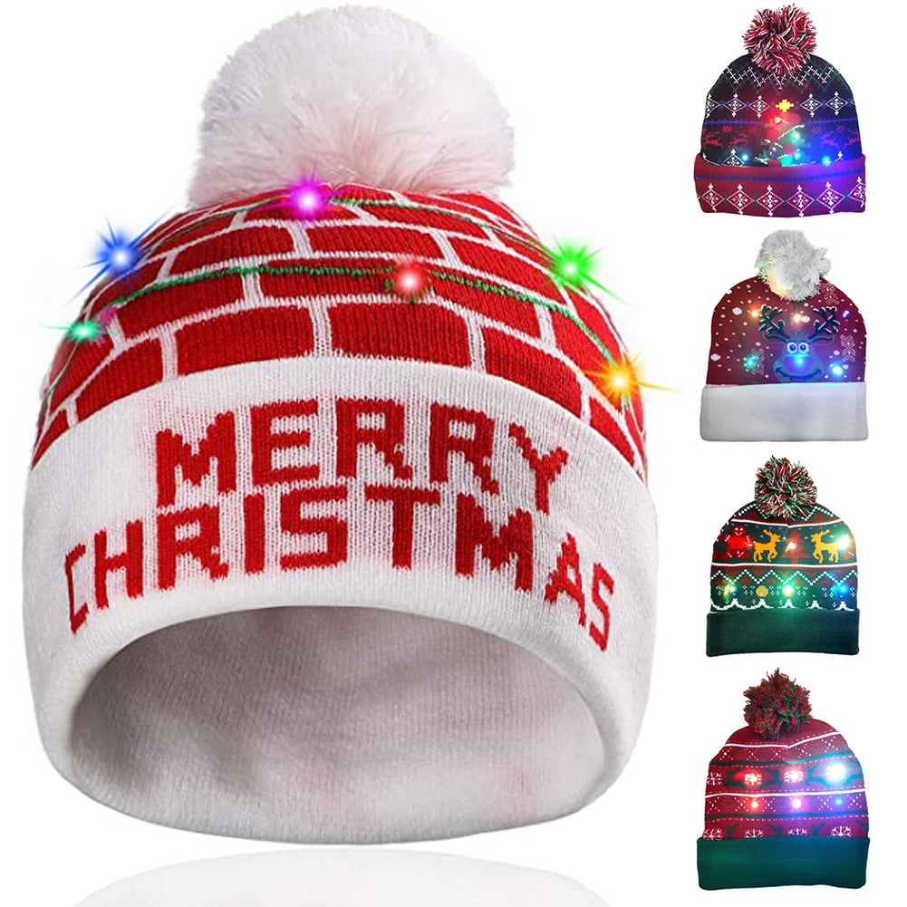 Led Christmas Hats 