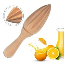 Ludlz Lemon Squeezer Reamer - Citrus Squeezer - Good Grips Wooden Reamer - Orange Juice Squeezer Wooden Lemon Squeezer Hand Press Manual Fruit Orange Citrus Juicer Extractor