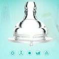 thumbnail image 1 of Ludlz MAM Bottle Nipples Extra Fast Flow Nipple, For 6+ Months, Silicone Nipples for Baby Bottles, Fits all MAM Bottles Anti Flatulence Silicone Wide Neck Natural Nipple for Baby Milk Bottle, 1 of 7