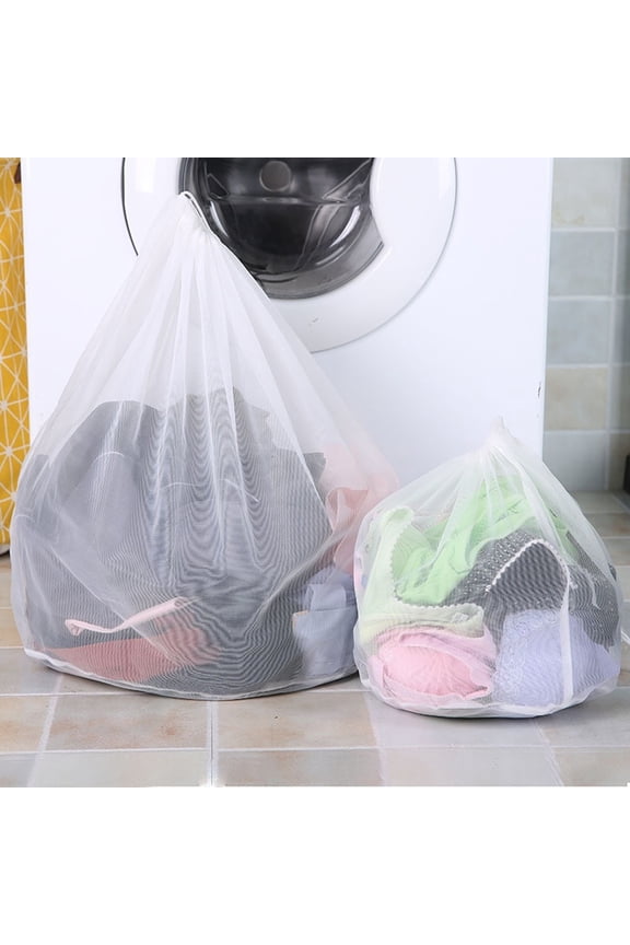 Mesh Laundry Bag for Delicates, Lingerie Bag for Laundry, Bra, Underwear, Blouse, Shoes, sock, Dress, T-shirt Home Drawstring Bra Underwear Protective Mesh Bag Laundry Wash Care