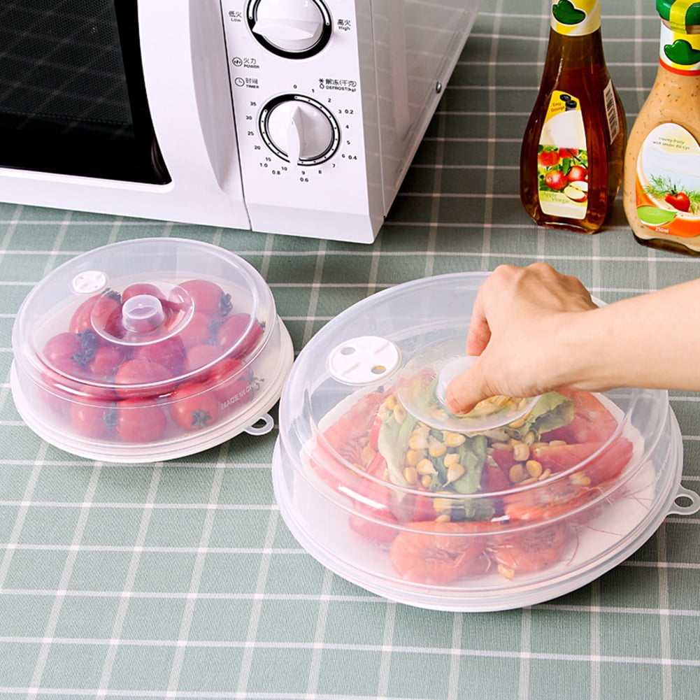 Sealing Cover Food Storage Splatter Guard Lid Microwave Oven Crisper Cap  Plate Dust Poof Cover Kitchen Tool - Specialty Tools - AliExpress