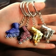 thumbnail image 1 of Ludlz Mini Roller Skates Charm Pendant Car Keychain Key Ring Holder Bag Ornament Gift, 1 of 8