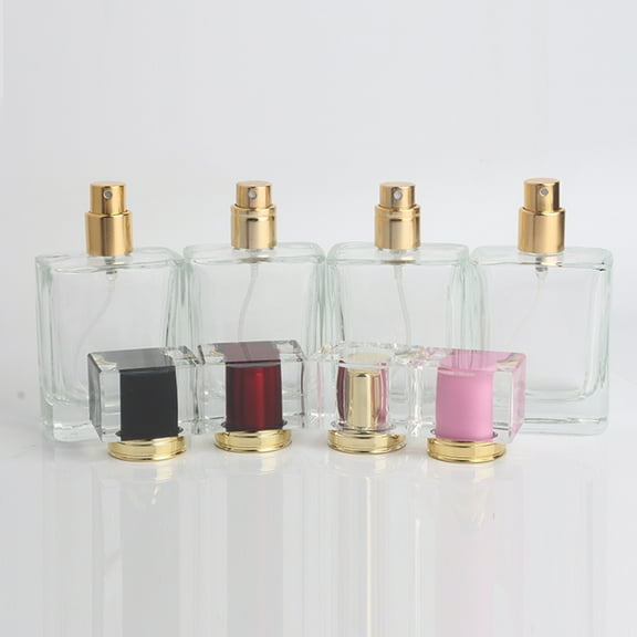 Ludlz Perfume Bottle Atomizer , 50ML Refillable Perfume Spray Fine Mist, Empty Spray Bottle Flint Glass Cologne atomizer for Travel, Handbag or Date鈥?,ACTIVE,PUBLISHED,,Home Decor