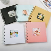 Ludlz Photo Album Self Adhesive Scrapbook Magnetic Album DIY Scrap Book Baby Growth Moment Record Family Memory DIY Photo Album 20-Page Scrapbook Gift