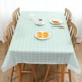 thumbnail image 1 of Ludlz Plaid Pattern Kitchen Table Cover Waterproof Heat Resistant Tablecloth Decor, 1 of 8