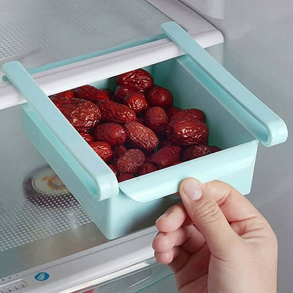 Ludlz Plastic Organizer Storage Bins,Pantry Organization and Storage Refrigerator Organizer Bins Fridge Organizer Freezer Organizer Pantry Organizer Pantry Storage