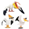thumbnail image 1 of Ludlz Realistic Pelican Bird Model Wild Animal Figurine Handmade Craft Education Toy, 1 of 7