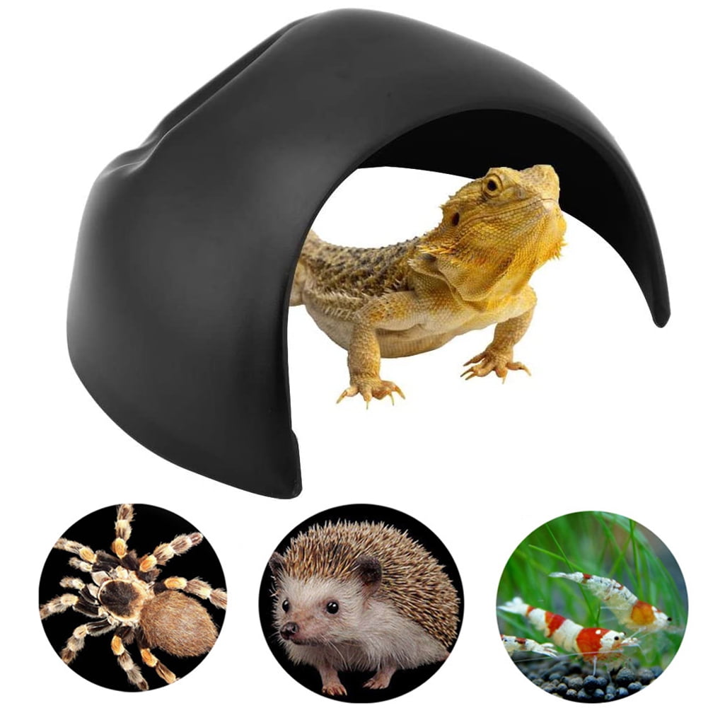 Ludlz Reptile Cave Reptile Hideouts Box Reptile Shelter Aquarium Fish