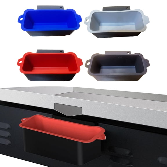 Ludlz Reusable Silicone Pan Liner for Blackstone Grill Durable Grease Cup Drip Pan Liner High Temp Resistant Griddle Catcher Tray Outdoor Bakeware