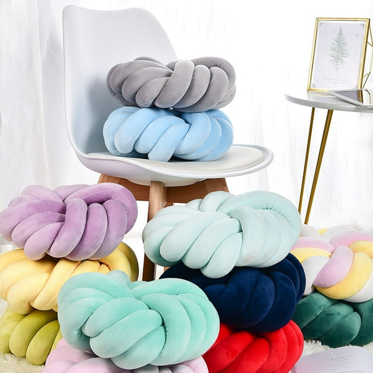 Ludlz Round Knotted Ball Braided Design Breathable Soft Knot - Main Image