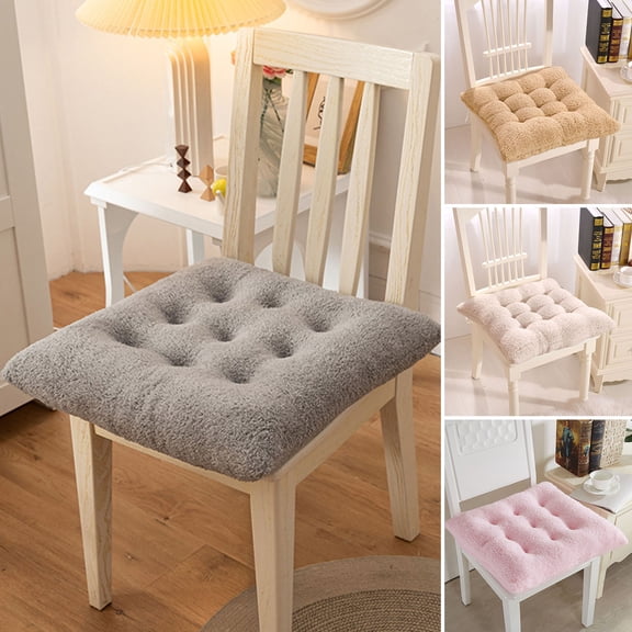 Ludlz Seat Cushion Breathable Decorative Easy to Clean Office Computer Chair Stool Floor Cushion Pillow Pad for Home