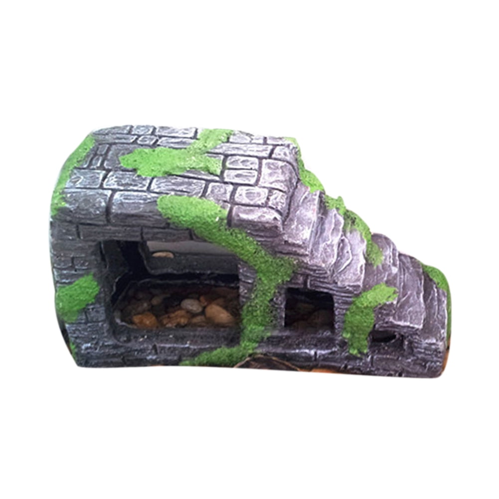 Ludlz Shale Step Ledge for Aquariums Terrariums, Adds Hiding Spots