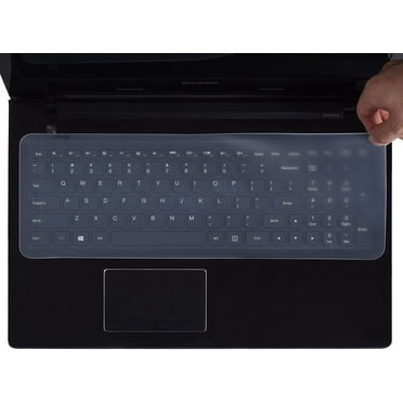 Ludlz Silicone Keyboard Protector Cover Skin for Laptop Notebook with Numeric Keypad Keyboard, Clear