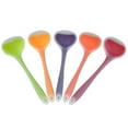 thumbnail image 1 of Ludlz Silicone Nonstick Anti Hot Translucent Handle Mixing Spoon Heat Resistant Silicone Basting Spoon Utensil Spoon Non-Stick Serving Spoon for Mixing, Baking, Serving and Stirring Tools, 1 of 8