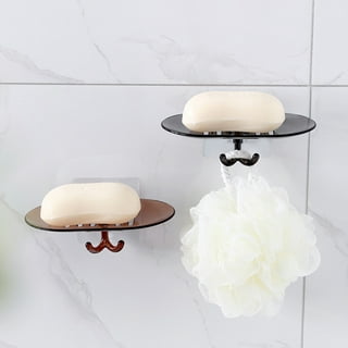 INCHANT Shower Rail Clip-on Bathroom Soap Holder Soap Dish, ABS Material  (Fit for 24mm Tube)