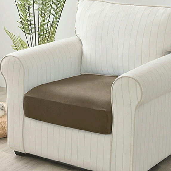 Ludlz Sofa Seat Slipcover Anti Slip Elastic Polyester Stretch Chair Couch Cushion Cover for Home