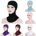 thumbnail image 1 of Ludlz Soft Muslim Underscarf Neck Head Bonnet Hat Islamic Full Cover Inner Hijab Cap, 1 of 2
