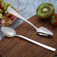 thumbnail image 1 of Ludlz Stainless Steel Grapefruit Spoons for Citrus Fruit, Finish Serrated Grapefruit Spoons, Watermelon Dessert Spoon, 1 of 7