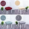 thumbnail image 1 of Ludlz Stretchable Fabric Chair Cover Washable Eye-catching Square Seat Cover Home Decor, 1 of 8