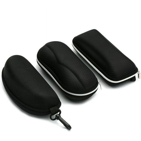 Ludlz Sunglasses Case Waterproof Eyeglasses Case Hard EVA zipper for Men & Women or Children