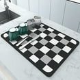thumbnail image 1 of Ludlz Table Mat Wipe Clean Anti-fouling Double-sided Non-slip Absorbent Diatomite Home Dining Drying Dishes Drain Mat for Kitchen, 1 of 8
