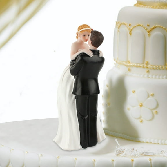 Ludlz Wedding Bride and Groom Cake Topper by LUDLZ