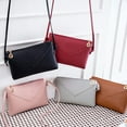 thumbnail image 1 of Ludlz Women Fashion Solid Color Leaf Zipper Shoulder Bag Crossbody Handbag Phone Pouch, 1 of 8