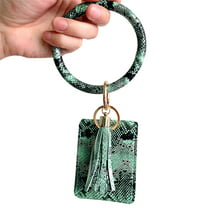 Gustave Wristlet Bracelet Keychain Pocket Credit Card Holder Purse