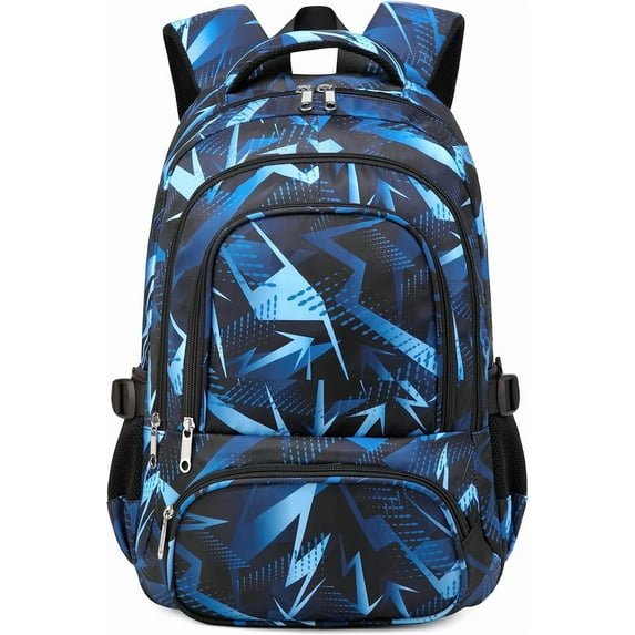Ludolm Backpack Elementary School Bags Primary Middle School Bookbags for Teens Back to School Gifts for Son 17" Mochila Escolares para Niños de 8 9 10 Camo Green