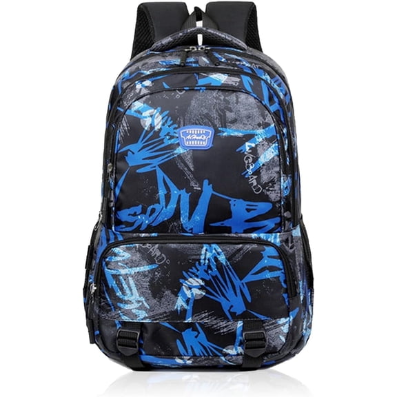 Ludolm Backpack Elementary School Bags Primary Middle School Bookbags for Teens Back to School Gifts for Son 17" Mochila Escolares para Niños de 8 9 10 Camo Green