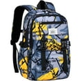 thumbnail image 1 of Ludolm Camo Backpack Student School Backpacks Mens Camouflage Backpack, 1 of 6