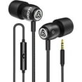 thumbnail image 1 of Ludos Clamor Wired Earbuds in-Ear Headphones, 5 Years Warranty, Earphones with Microphone, Noise Isolating Ear Buds for School, Kids, Women, Small Ear, 1 of 1
