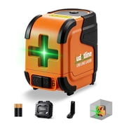 Ludotline L90 Pocket Green Laser Level, Self-Leveling Cross-Line Laser with Pendulum Lock, ABS Housing, 4-ft Drop Resistant