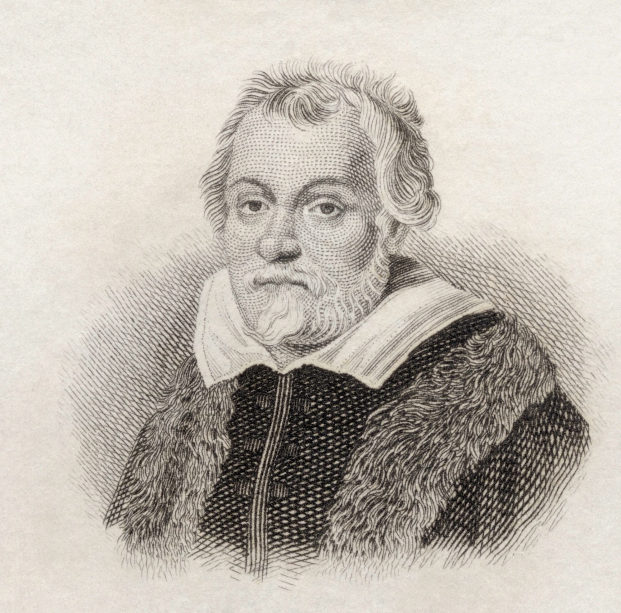 Ludovico Or Lodovico Carracci 1555 To 1619 Italian Early-Baroque Painter Etcher And Printmaker From Crabbs Historical Dictionary Published 1825 Canvas Art - Ken Welsh Design Pics (24 x 24)