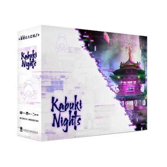 Ludus Magnus Studio LDMBREACKBKENG The Breach Kabuki Nights Board Game