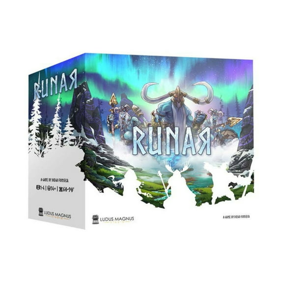 Ludus Magnus Studio LDMRUNAR1CGENG Runar Board Game