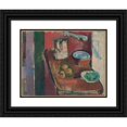 thumbnail image 1 of Ludvig Karsten 24x20 Black Ornate Framed Double Matted Museum Art Print Titled: The Red Kitchen (1913), 1 of 5