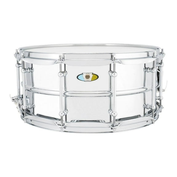 Ludwig Supralite Steel Snare Drum 6.5"x14"