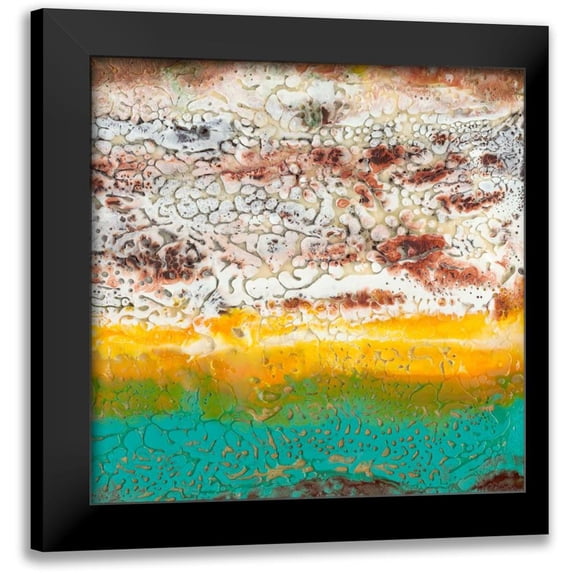 Ludwig, Alicia 12x12 Black Modern Framed Museum Art Print Titled - Arid II