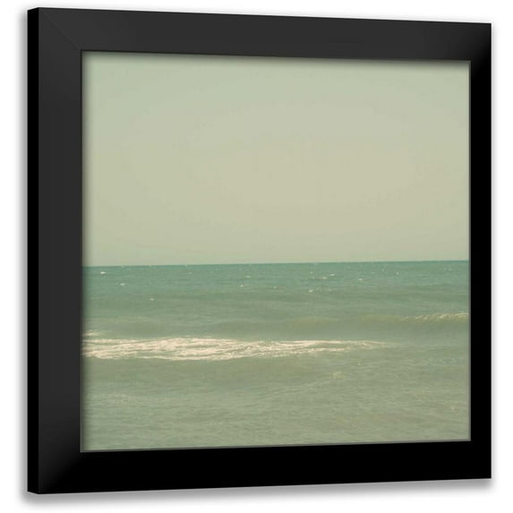 Ludwig, Alicia 12x12 Black Modern Framed Museum Art Print Titled - Carolina Beach I