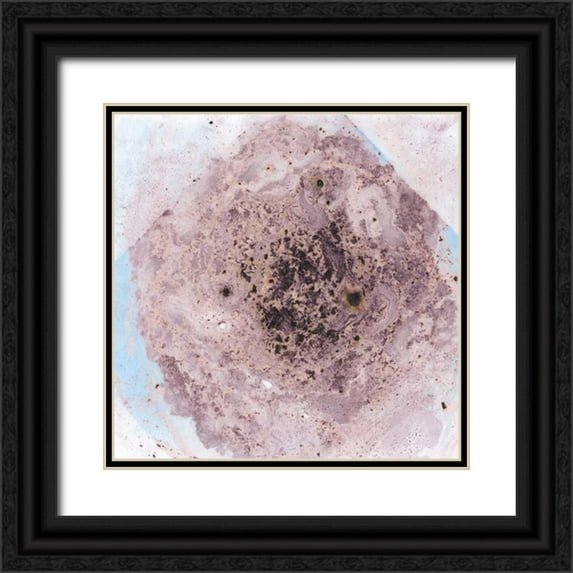 Ludwig, Alicia 12x12 Black Ornate Wood Framed with Double Matting Museum Art Print Titled - Aquifer IV