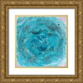 thumbnail image 1 of Ludwig, Alicia 12x12 Gold Ornate Wood Framed with Double Matting Museum Art Print Titled - Aquifer II, 1 of 4