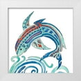 thumbnail image 1 of Ludwig, Alicia 12x12 White Modern Wood Framed Museum Art Print Titled - Undersea Luau II, 1 of 4