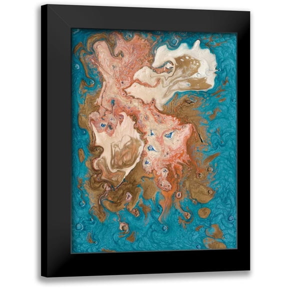 Ludwig, Alicia 12x14 Black Modern Framed Museum Art Print Titled - Reef II