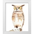 thumbnail image 1 of Ludwig, Alicia 12x14 White Modern Wood Framed Museum Art Print Titled - Hoo Dis I, 1 of 4