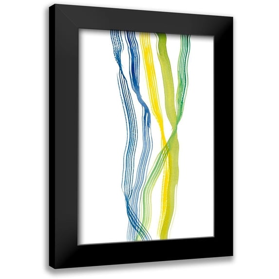 Ludwig, Alicia 13x18 Black Modern Framed Museum Art Print Titled - Ribboned II